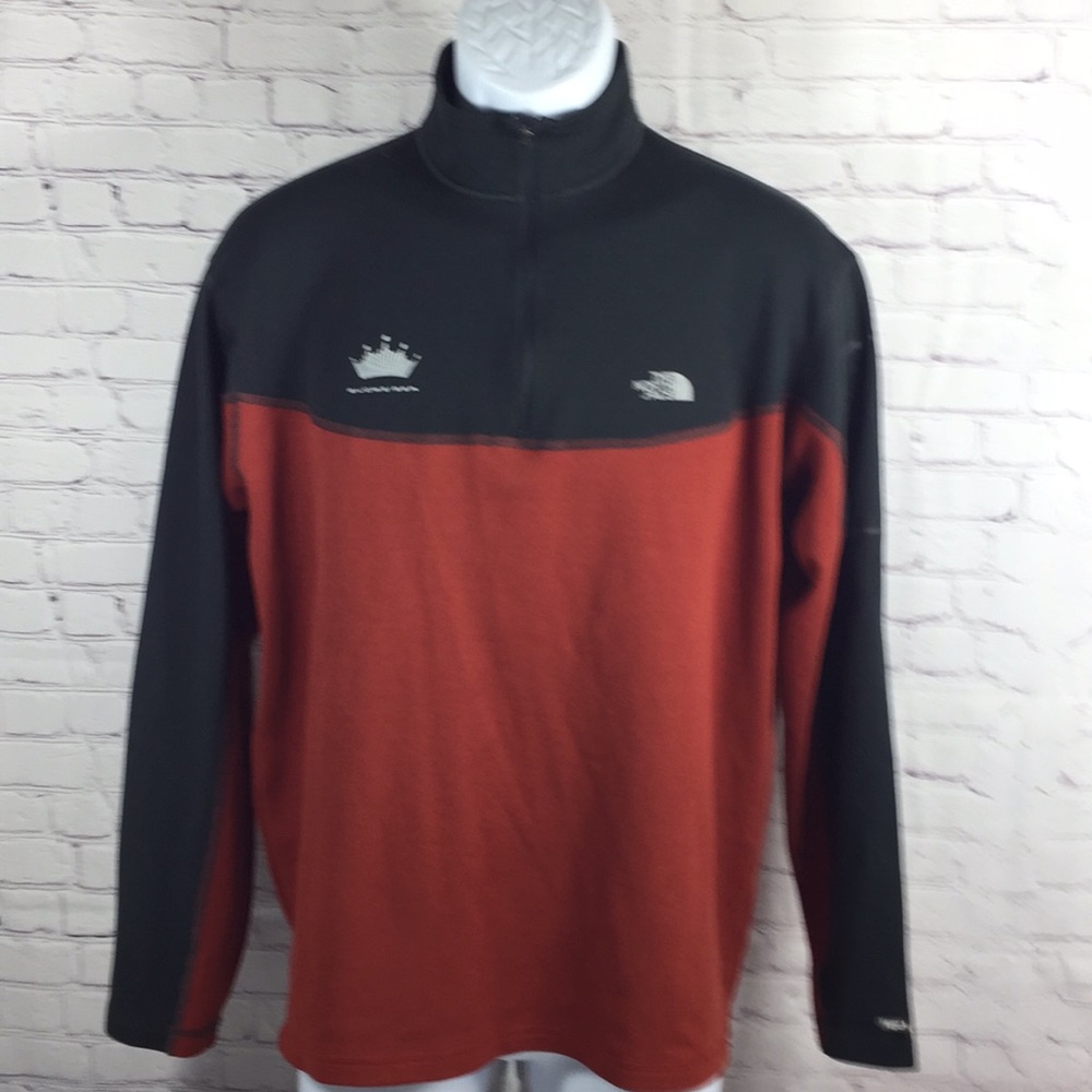 The North Face Men Quarter Zip Shirt Size L/G